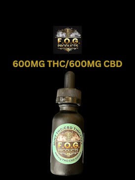 600MG THC/600MG CBD Mint Tincture