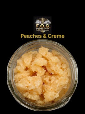 Peaches & Crème Crumble (Sativa) *BALLER JAR BLOWOUT*