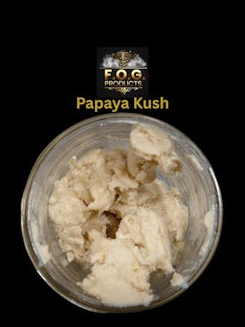Papaya Kush Live Cold Cured Hash Rosin (Indica)