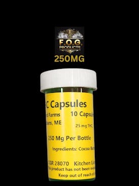250 MG THC Capsules