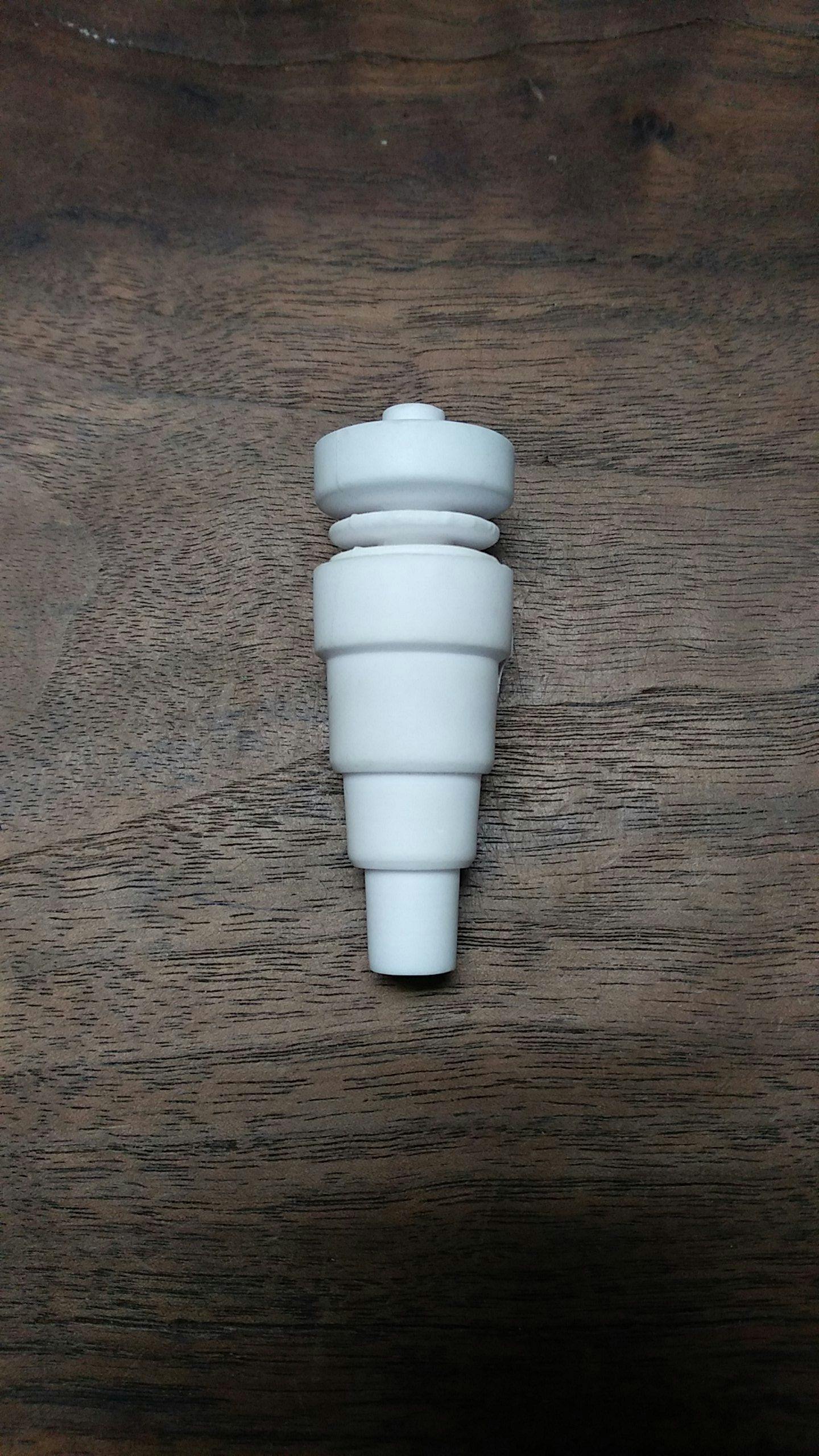 White Ceramic Nail