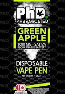 Pharmicated - Cartridge (Disposable) - 1G - Green Apple