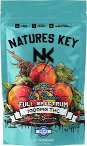 Peach | 1000mg | Indica Gummies