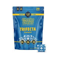 Trifecta, Be Happy Caramel Taffy [CBG+CBD+THC]