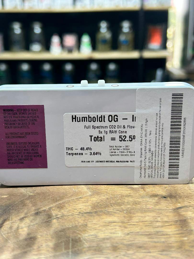 Humboldt Og Raw Cone