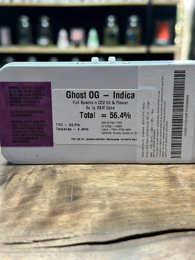 Ghost OG 1g RAW Cone