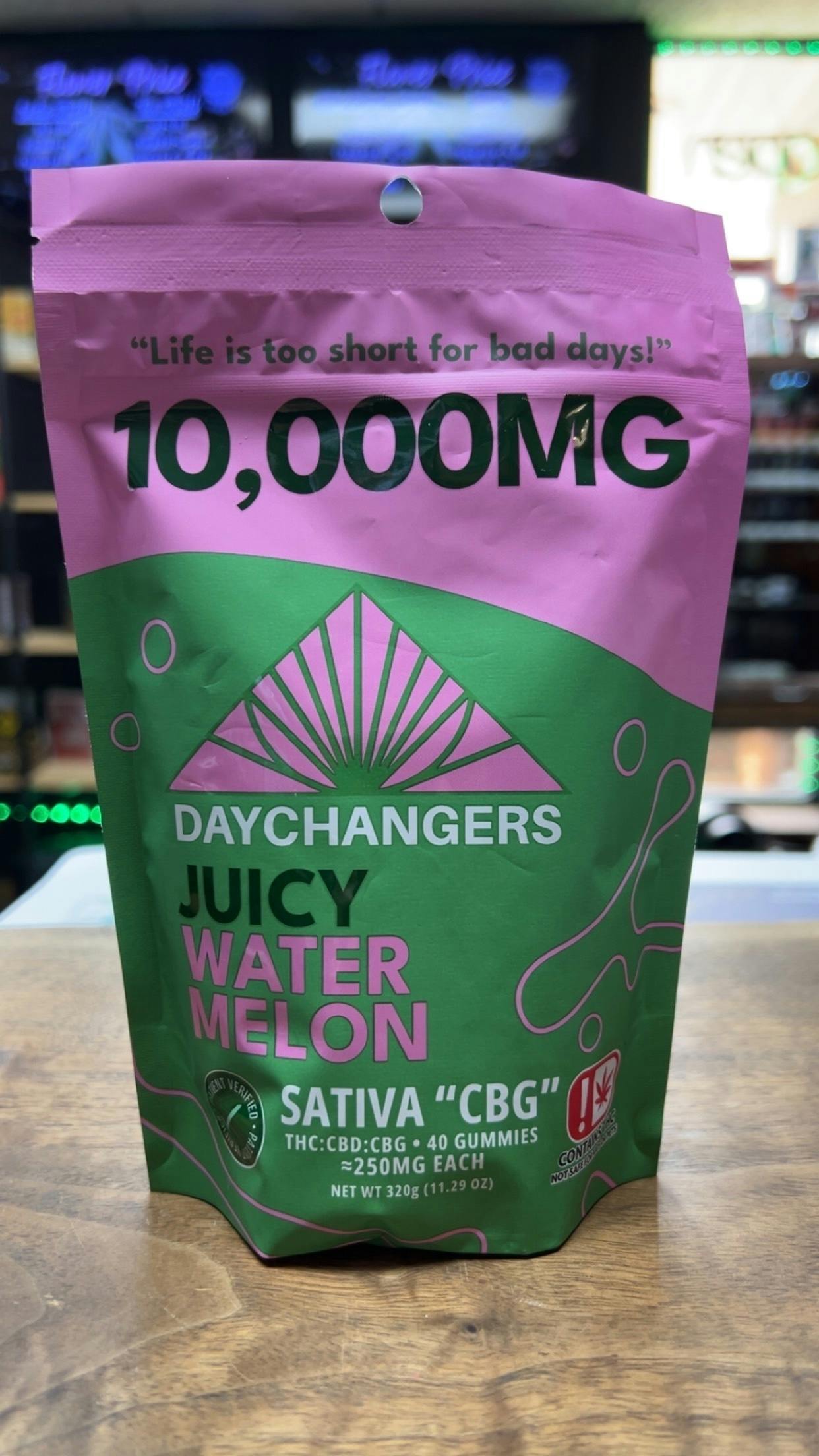 Day Changers - 10,000mg Juicy Watermelon Gummy 40ct.