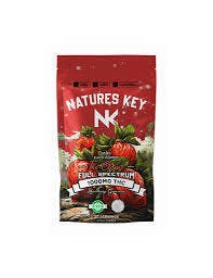 Nature's Key - 1000mg THC Strawberry - Gummies