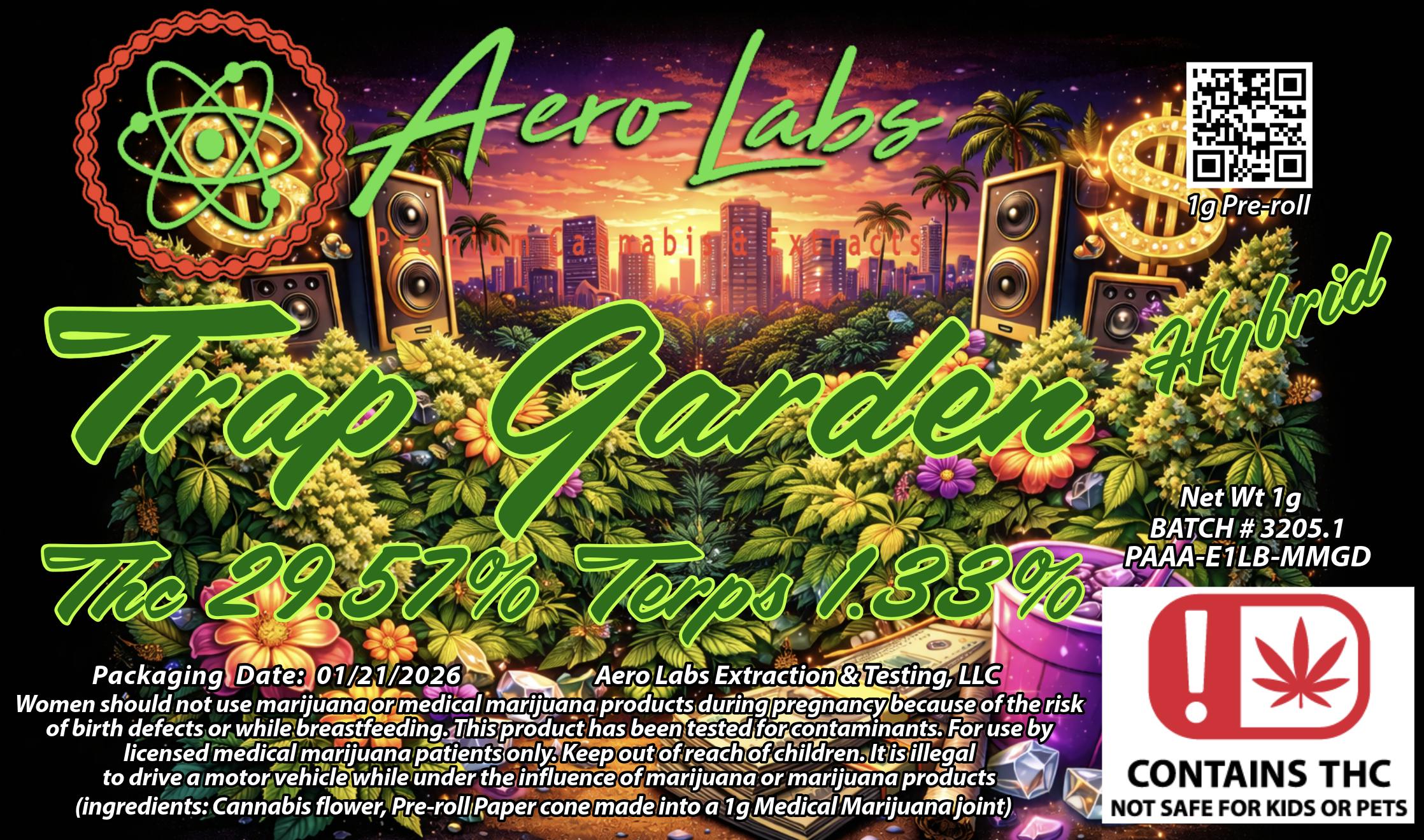 1g Pr - Trap Garden - Batch 3205.1