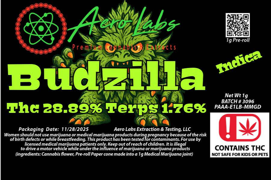 1g Pr - Budzilla - Batch 3096