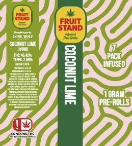 Fruit Stand | Coconut Lime | Infused Joint | 1g