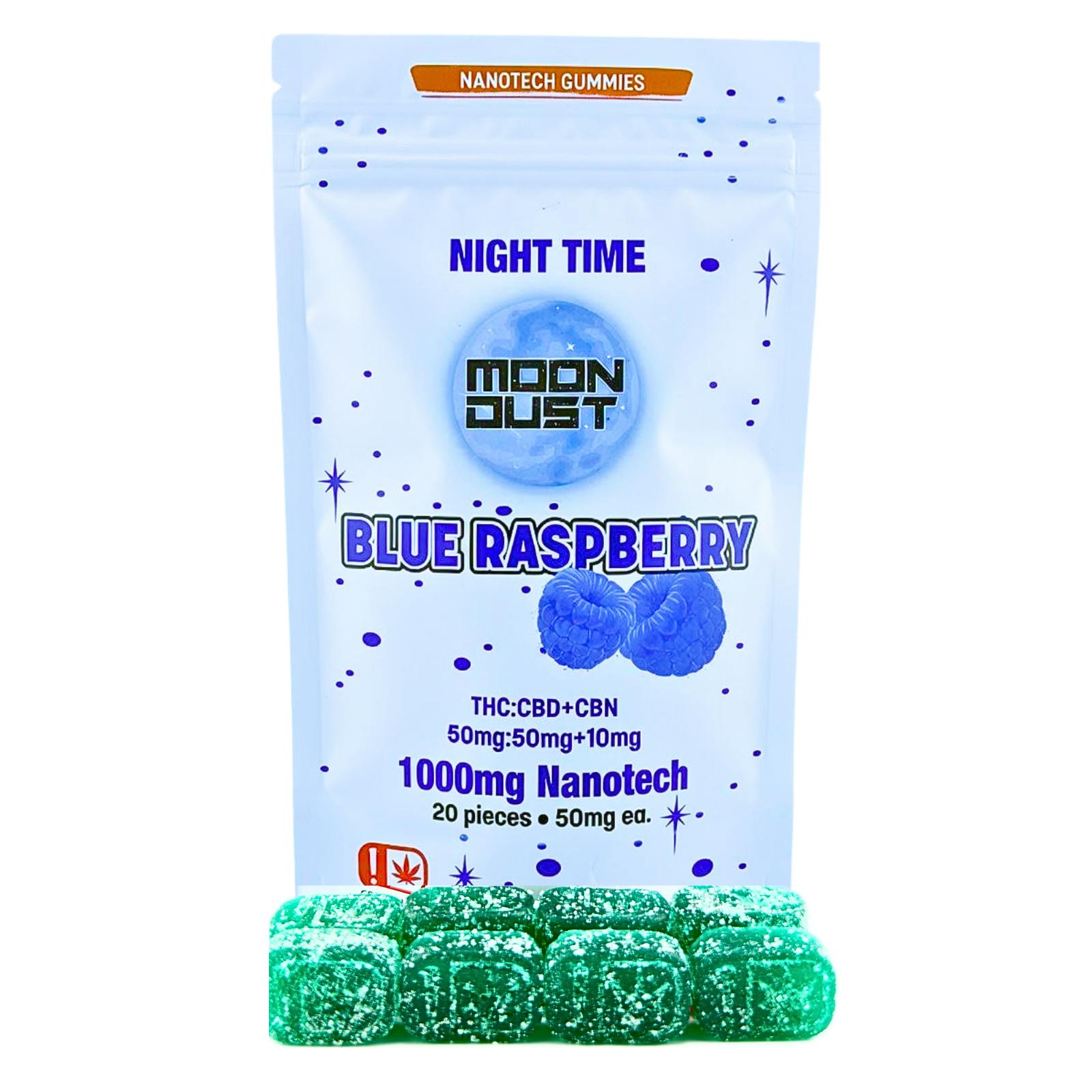 Blue Raspberry Night Time