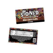 Stoned milk chocolate