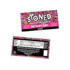 Stoned Birthday cake chocolate