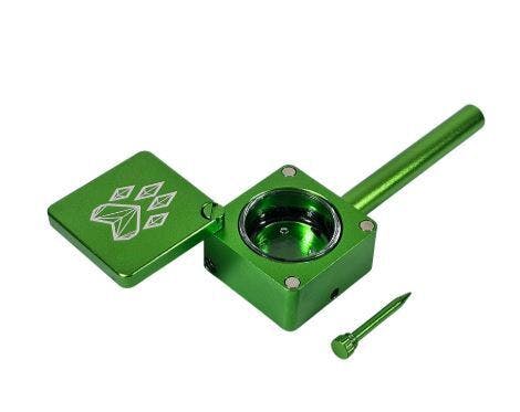 Metal Pipe with Lid and Poker | Pipes