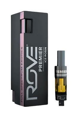 Rove Ice Hash Live Rosin Bubba Kush Vape Cart 0.5g
