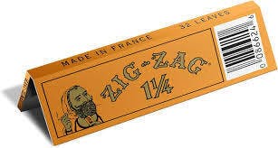 Zig Zag French Orange Rolling Papers 1 1/4"