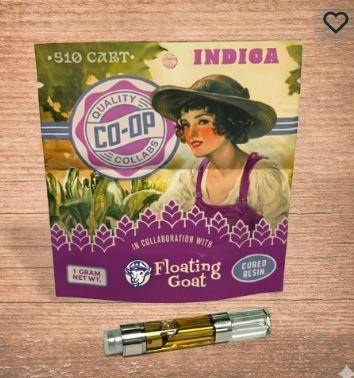 CO-OP x Floating Goat Purple Payton Cart 1g