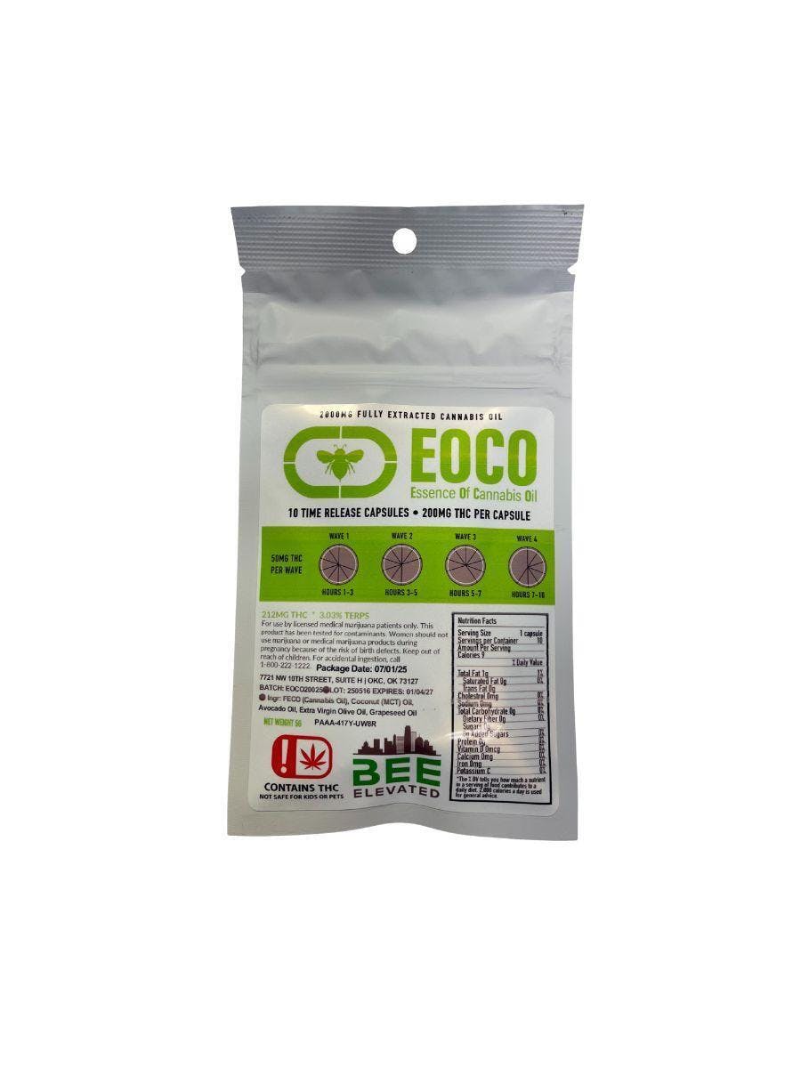 EOCO Capsule NEW 10 pack 200mg