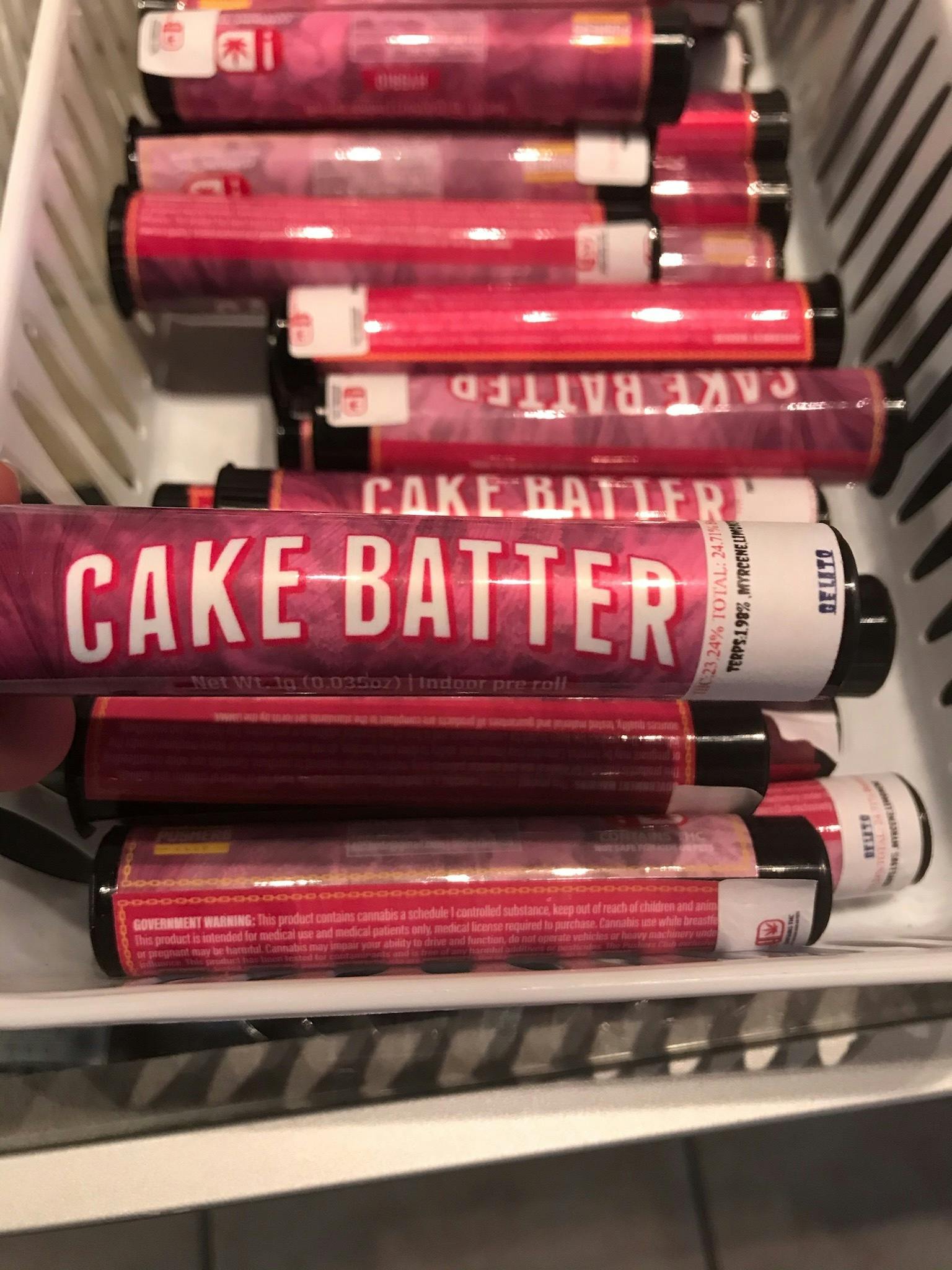 cake batter preroll
