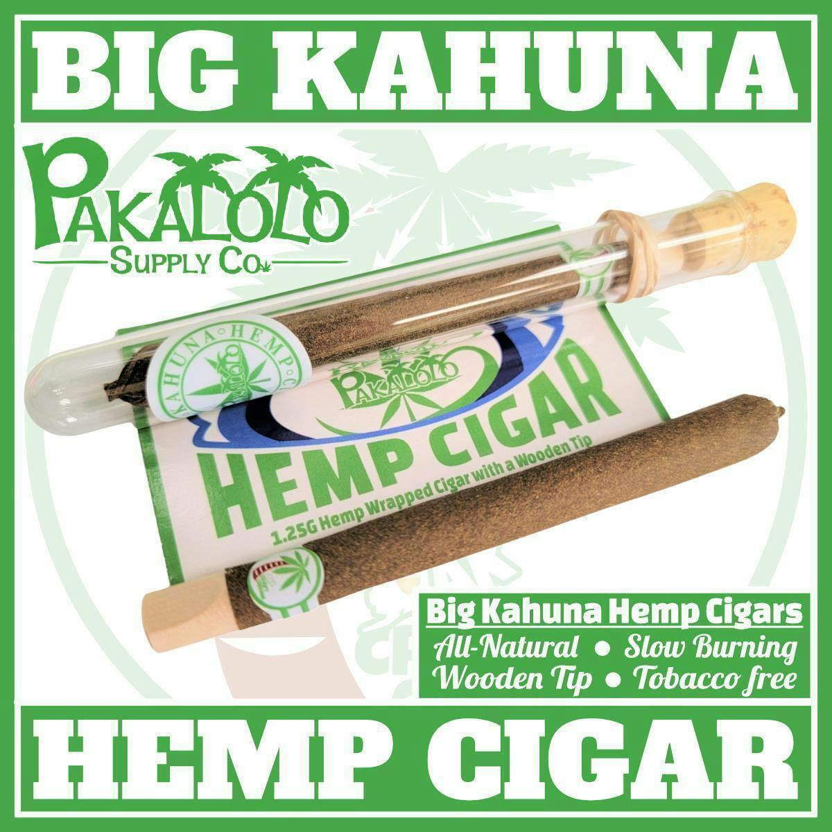PSC | Lemon Meingue Pie | Big Kahuna Hemp Cigar | 1.25G by Pakalolo Supply Company