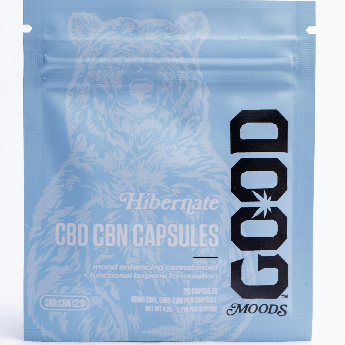 Good Hibernate 2:1 Capsules | 100mg CBD Edible at Coldsmoke