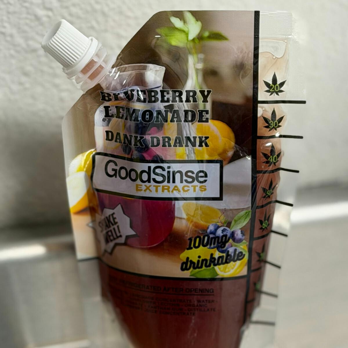 Dank Drank - Blueberry Lemonade | 75mg Edible