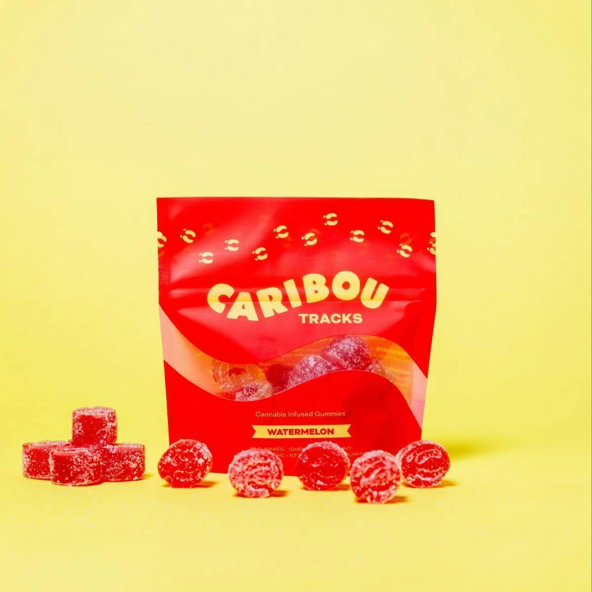 Caribou Tracks - Watermelon 2pk | 100mg Edible