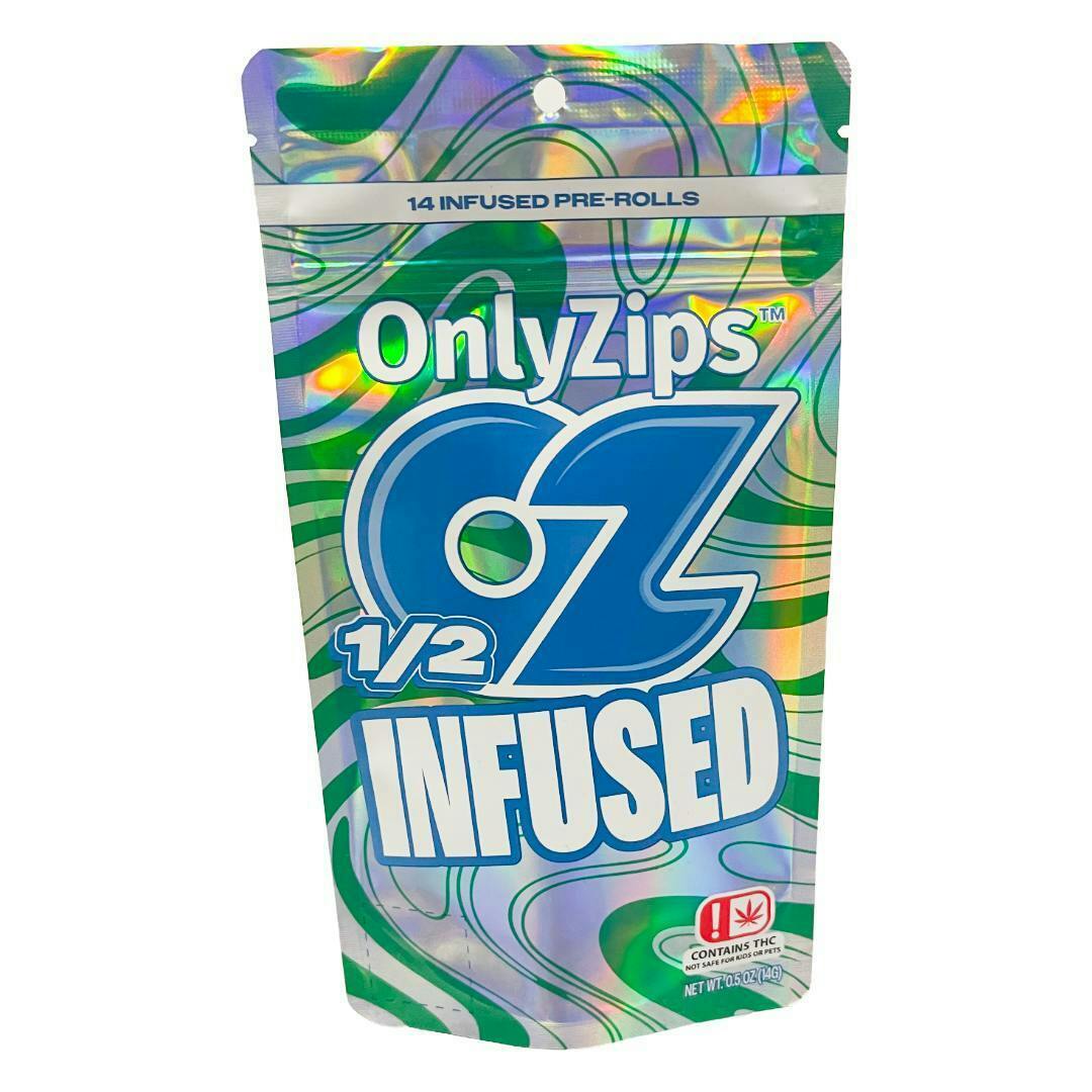 Only Zips 14 (1g) Infused Prerolls - Kush Newton (TAX INCLUDED)