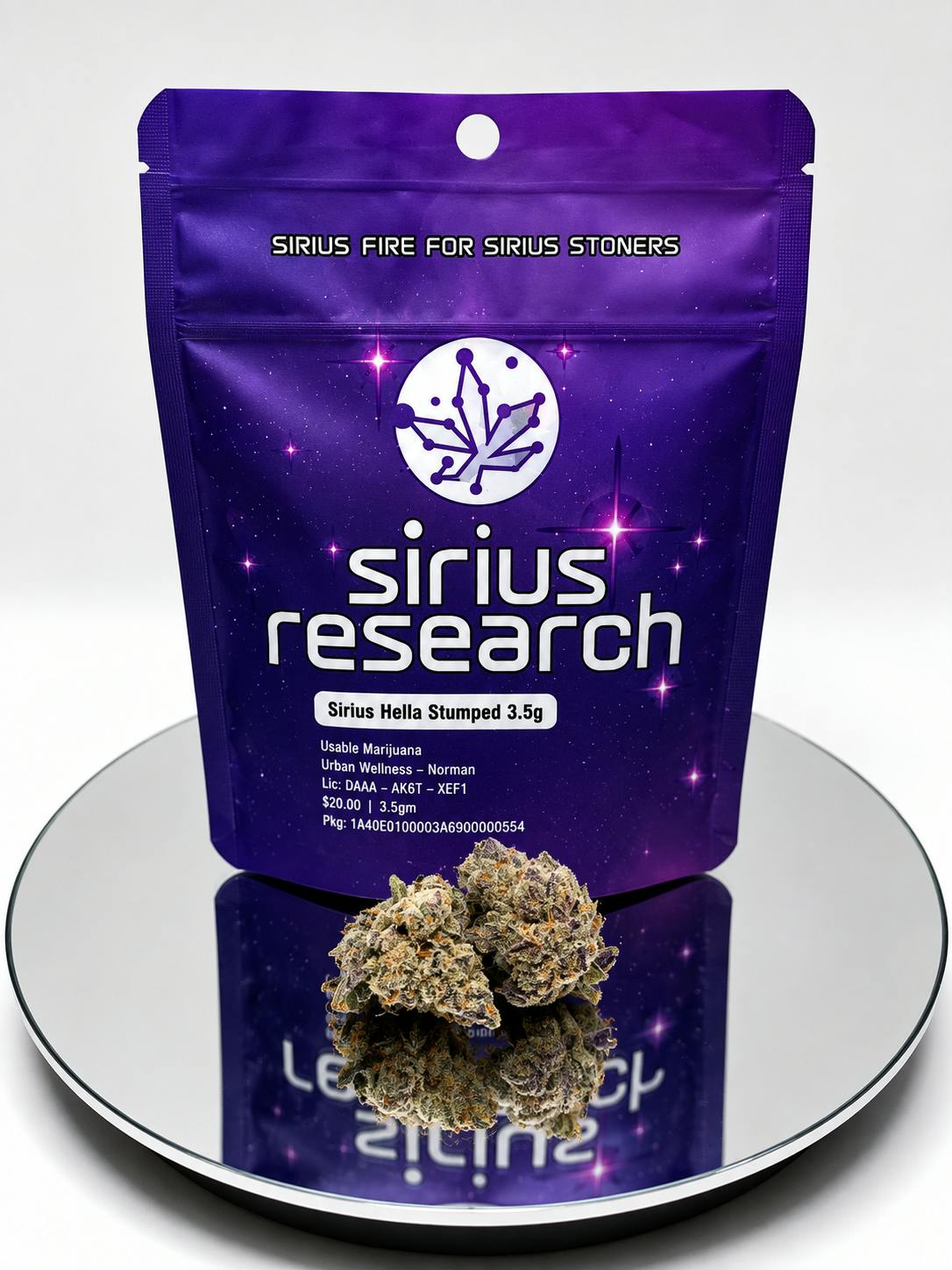 Sirius Research 3.5g Prepack Hella Slumped