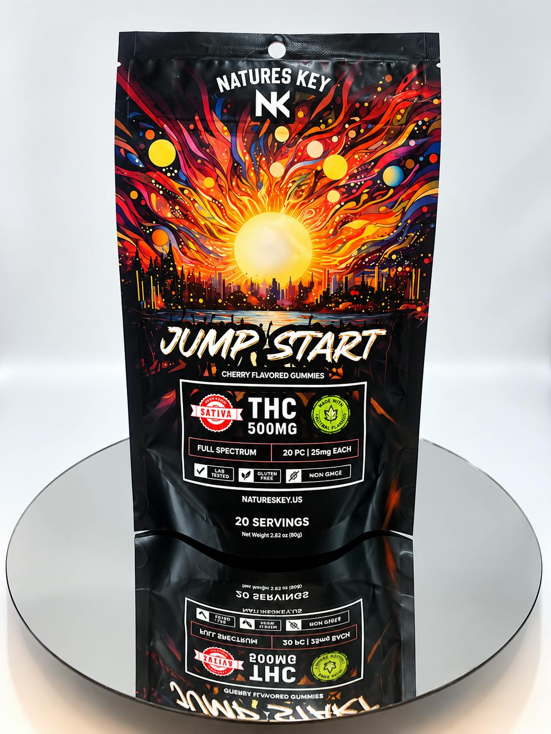 Jumpstart | 500MG THC | Sativa | Cherry