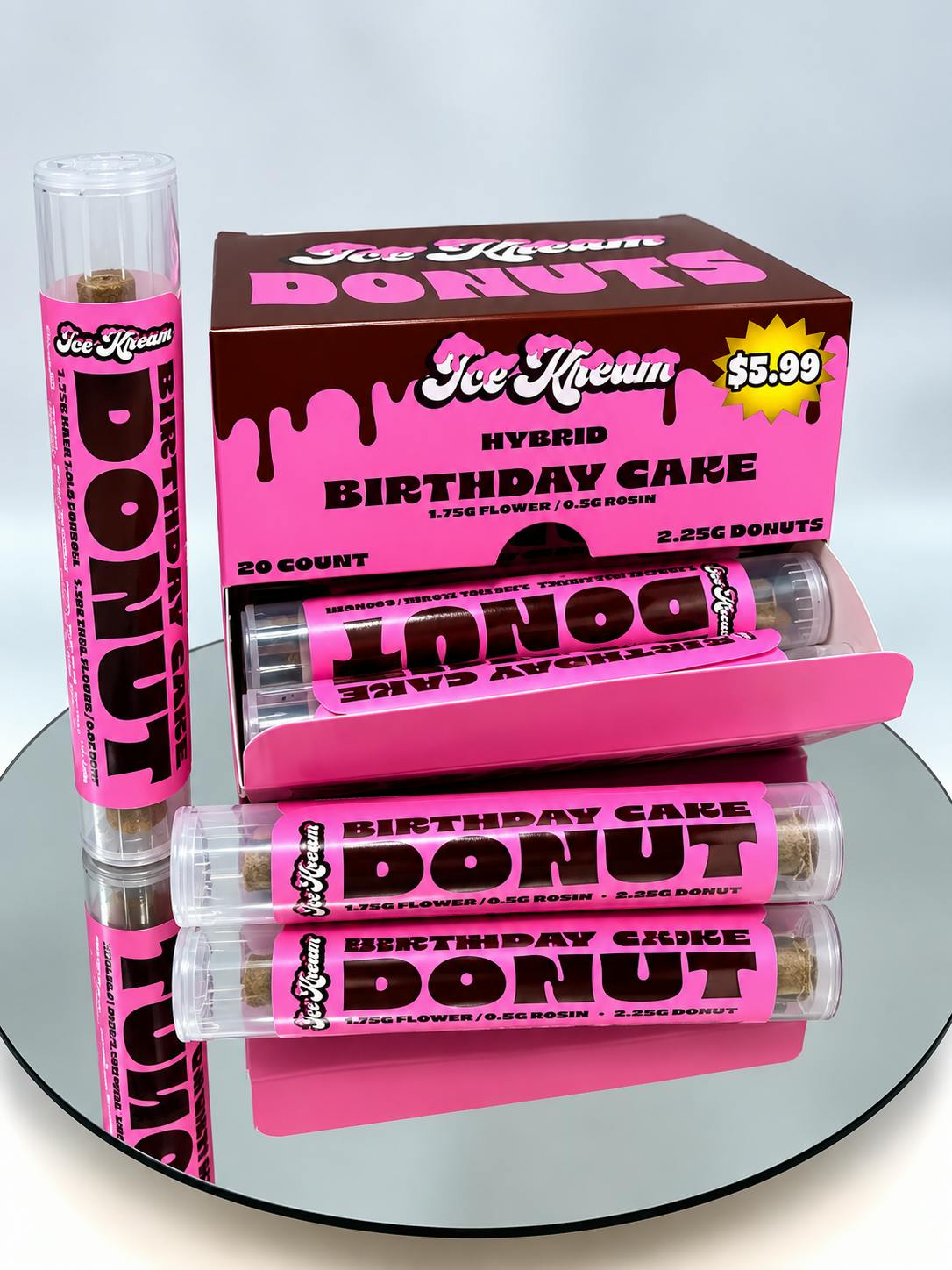 Ice Kream Birthday cake DONUTS