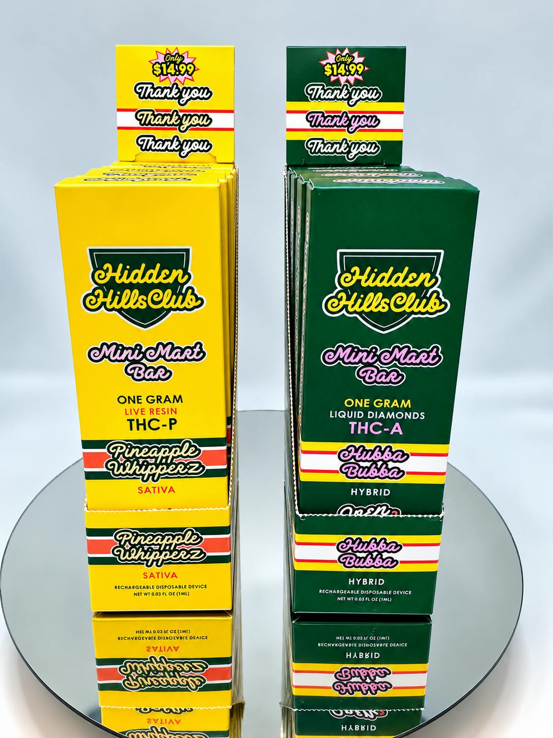 Hidden Hills Hubba Bubba Cart thca 1g