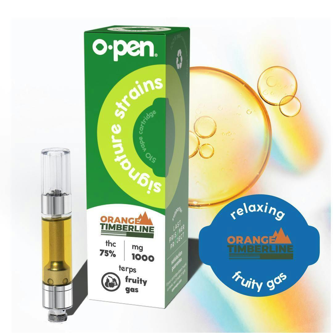 O.pen | Relaxing Orange Timberline | Signature Strains Cartridge | 1g