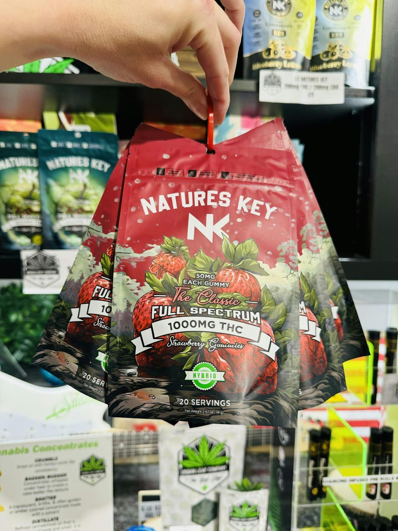 Strawberry | 1000mg | Hybrid gummies