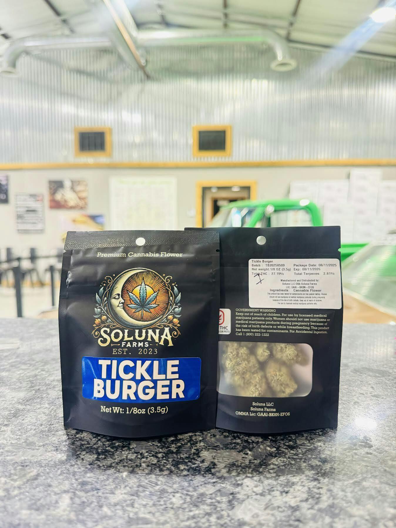 TICKLE BURGER - 1/8THS