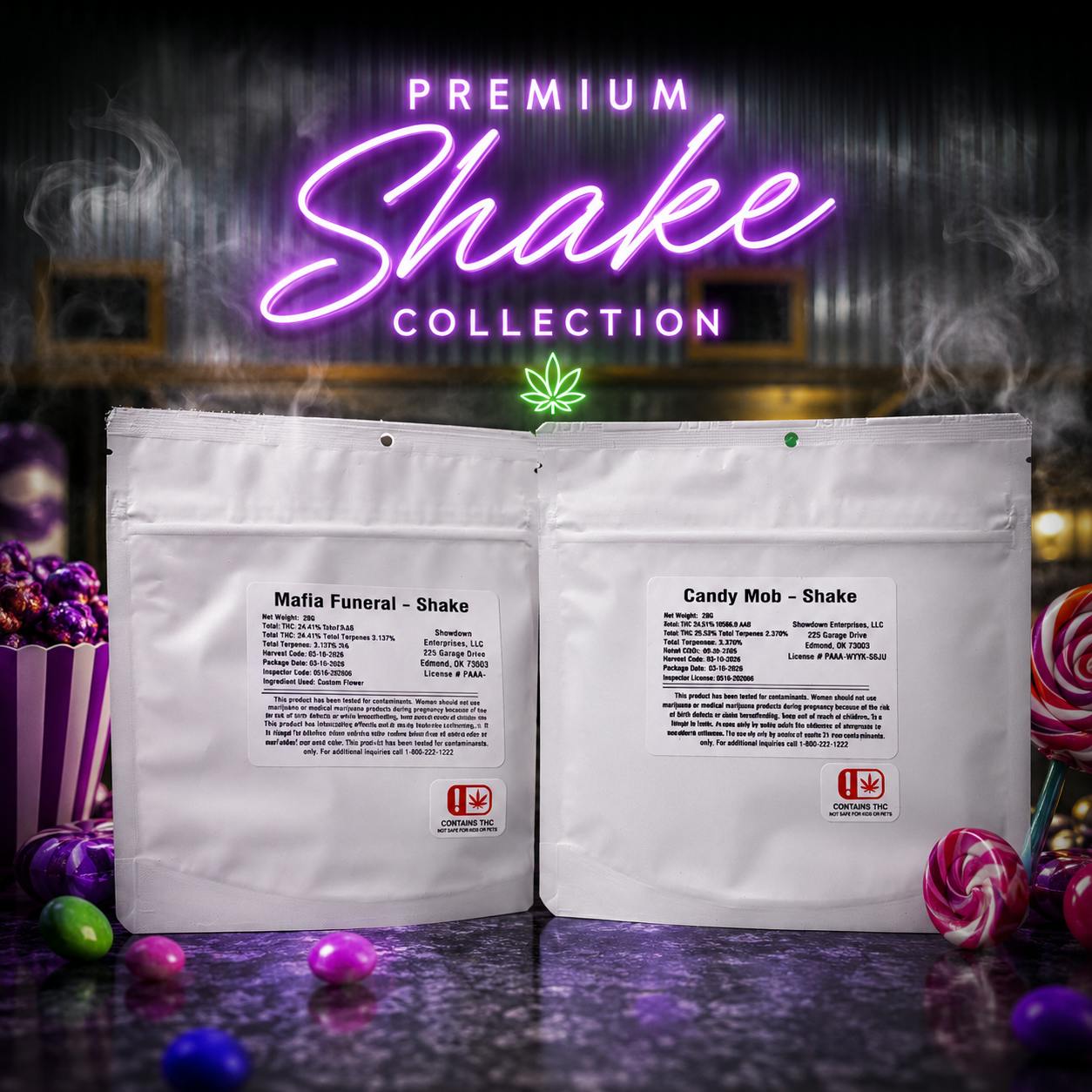 ALTVM - TOP SHELF - SHAKE OUNCES - $19.99. (24% & 25%)