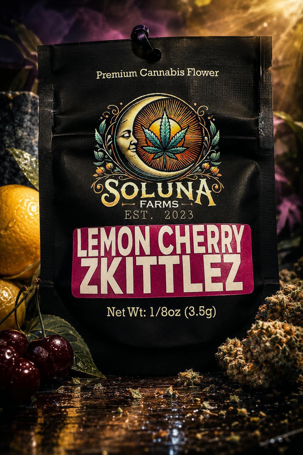 LEMON CHERRY ZKITTLEZ - 1/8THS