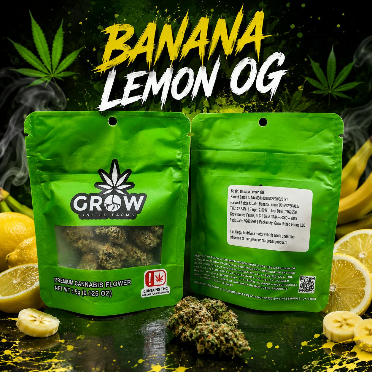 BANANA LEMON OG - 1/8TH