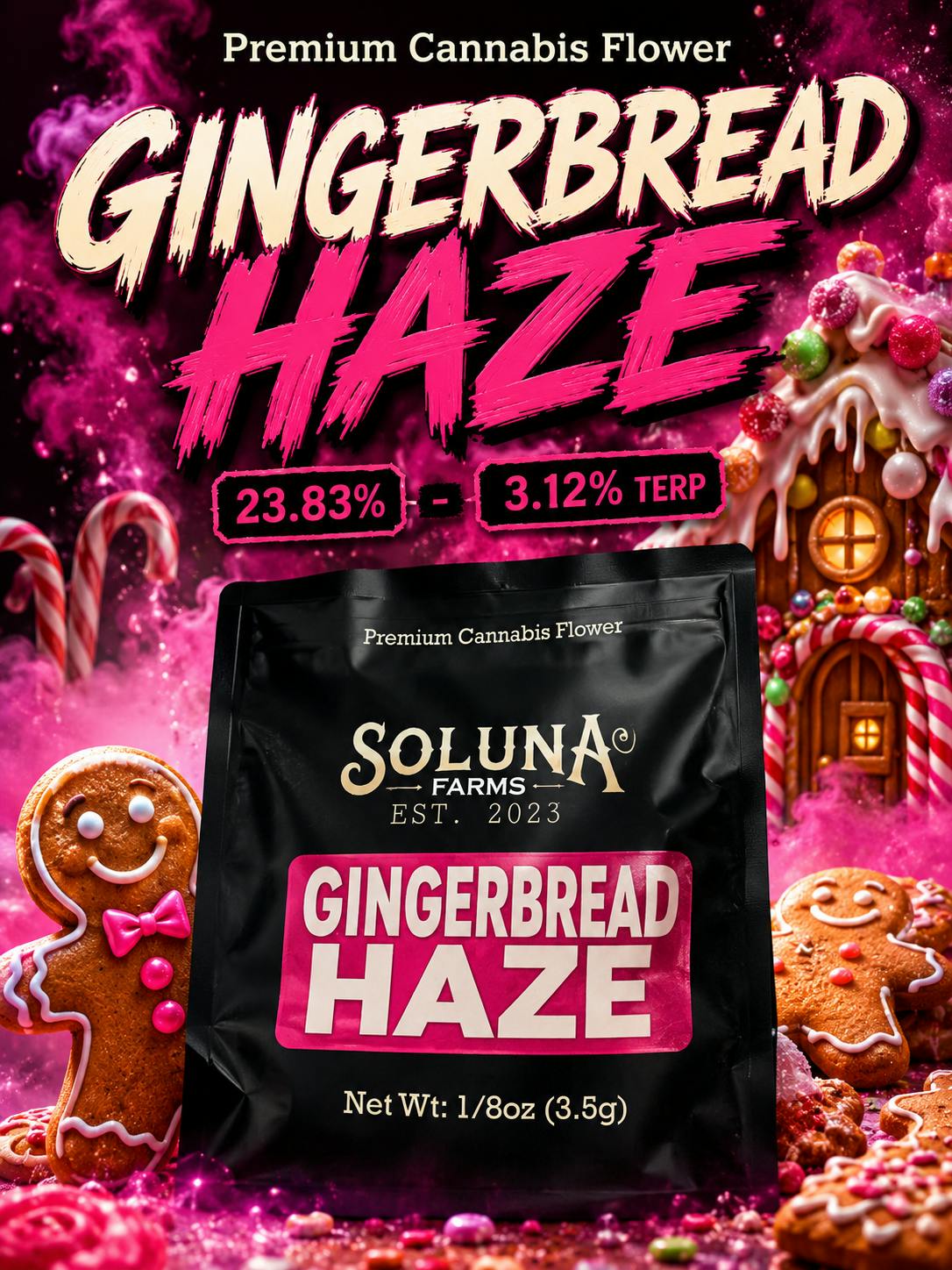GINGERBREAD HAZE - 1/8THS