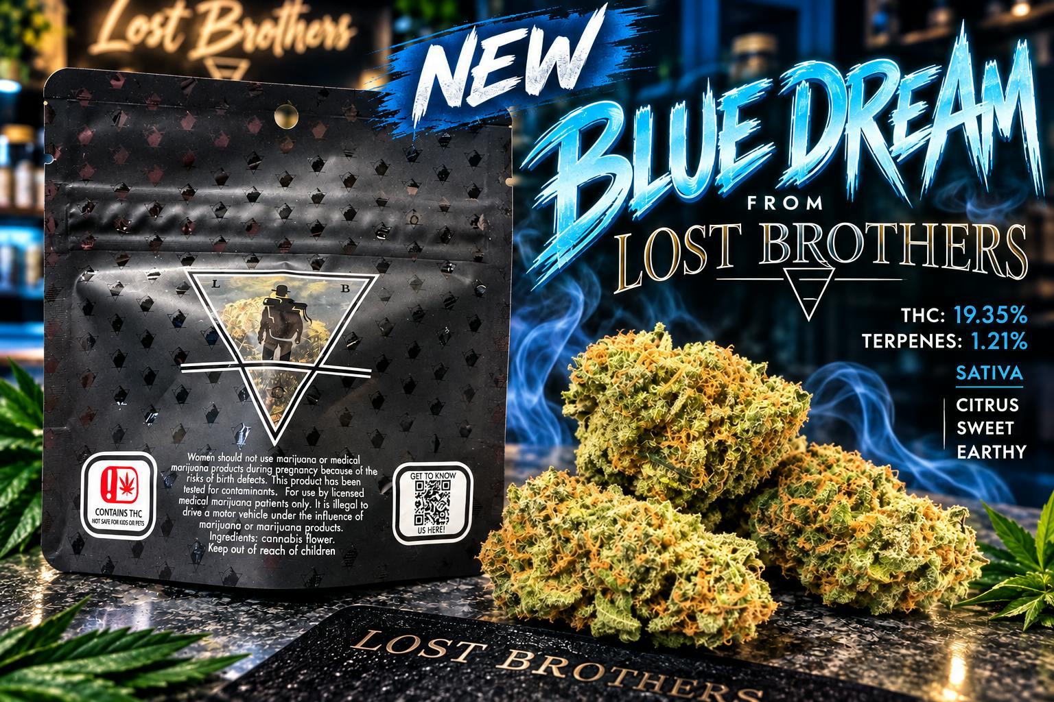 BLUE DREAM - 1/8THS