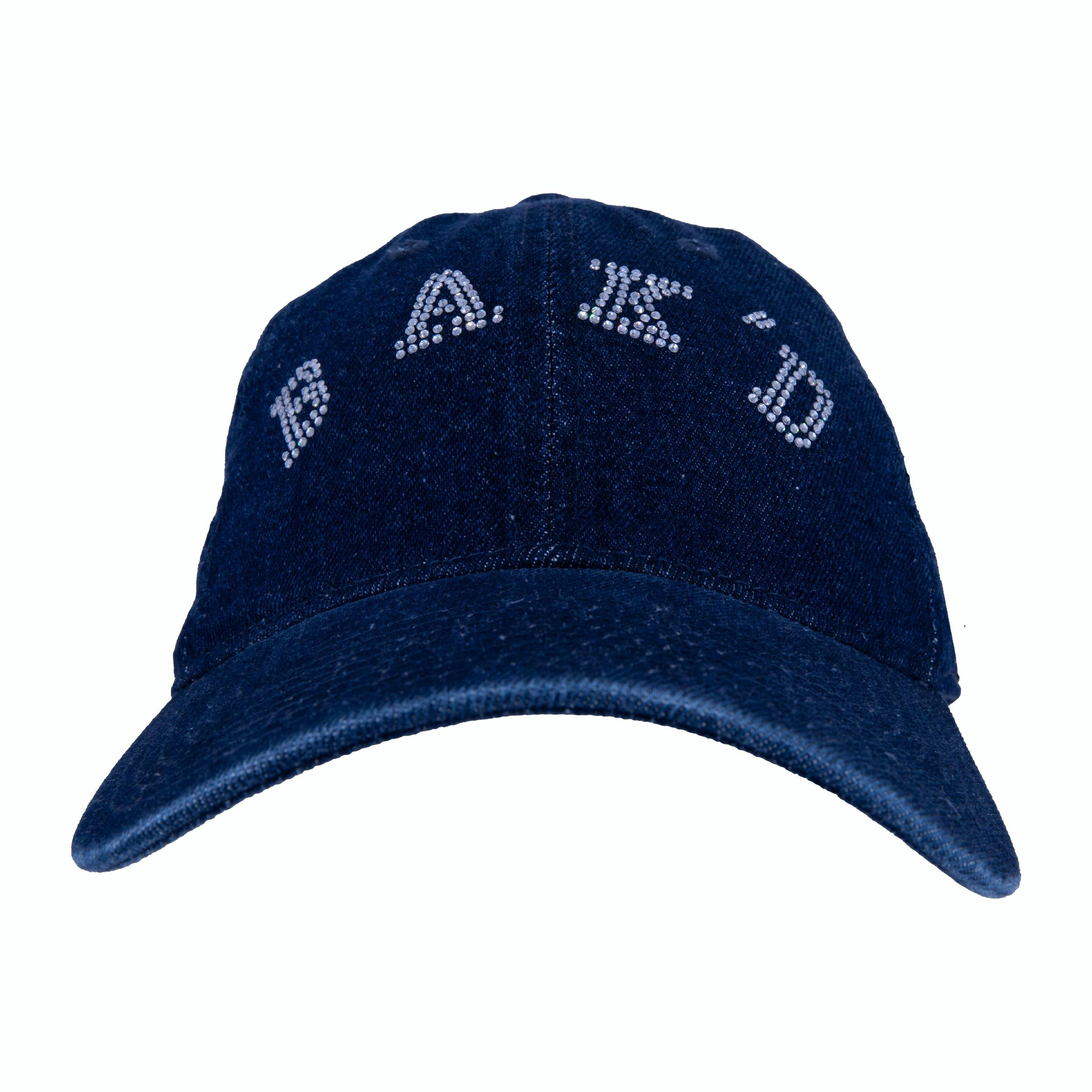 Strapback Bedazzled Hat Collegiate Jean