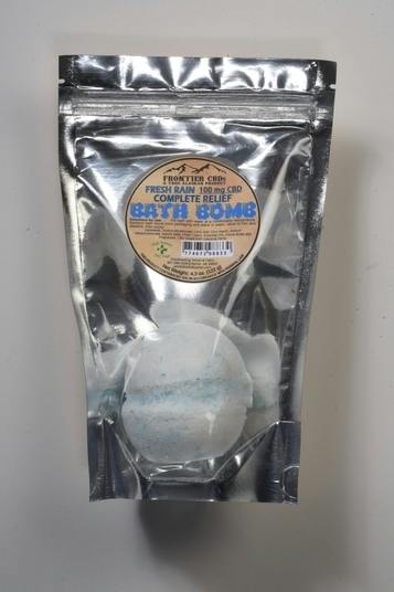 FCBD Fresh Rain CBD Bath Bomb 100MG