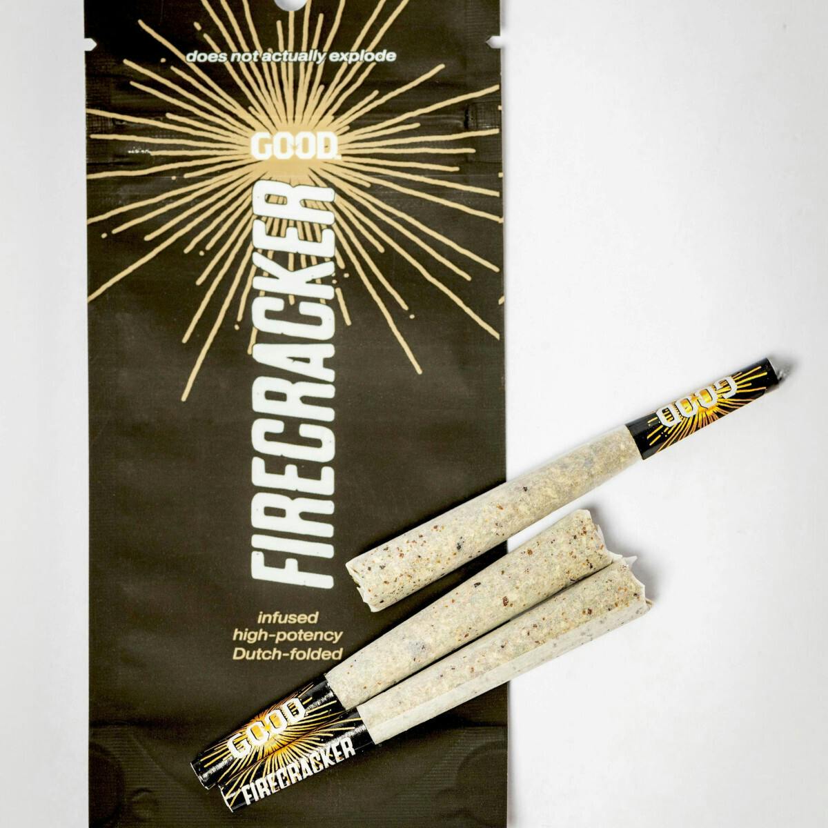 GC Peach Mango Flavors Firecracker Infused Pre-Roll 0.6G 2PK