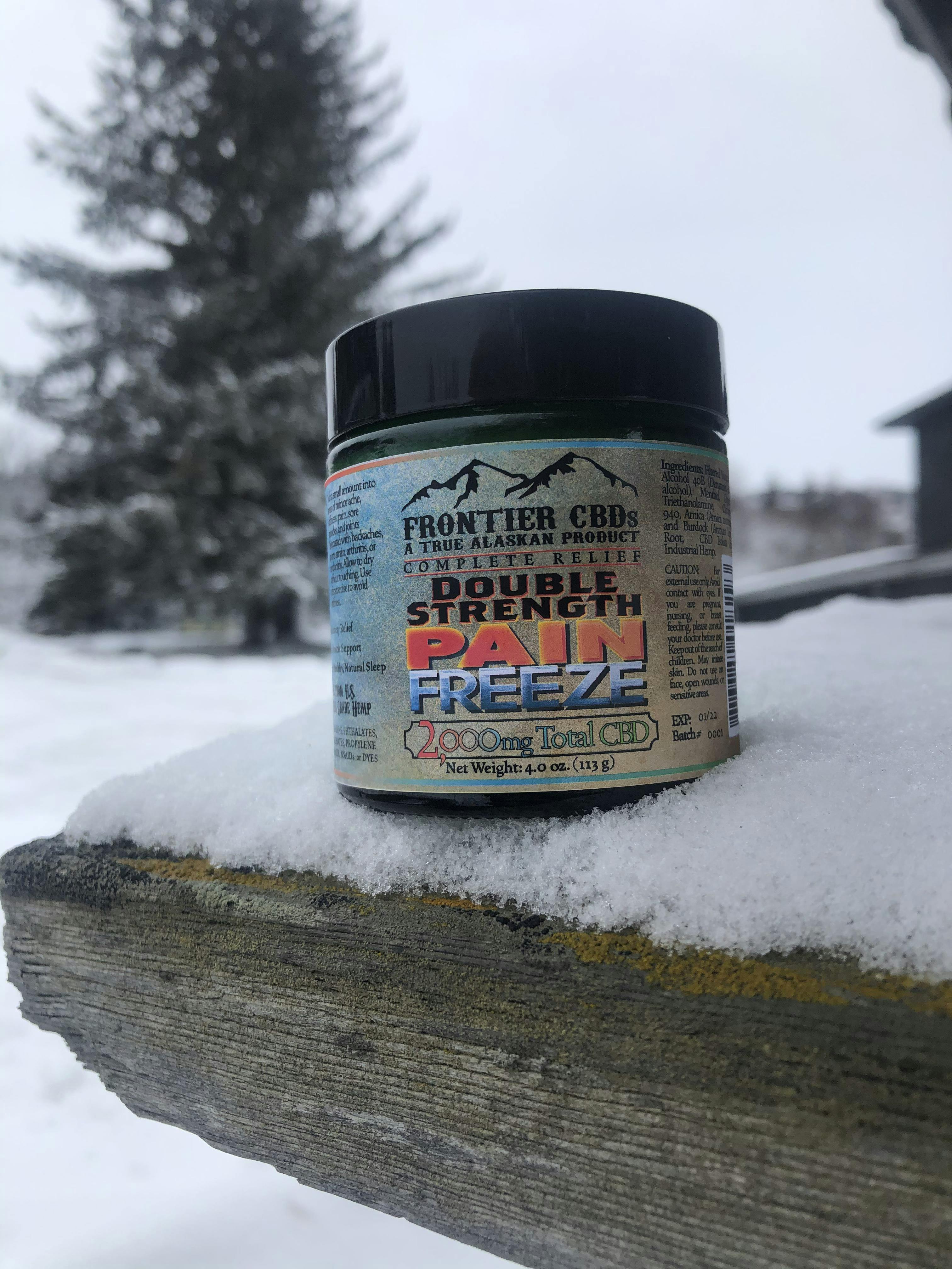 FCBD Double Strength Pain Freeze 2000MG
