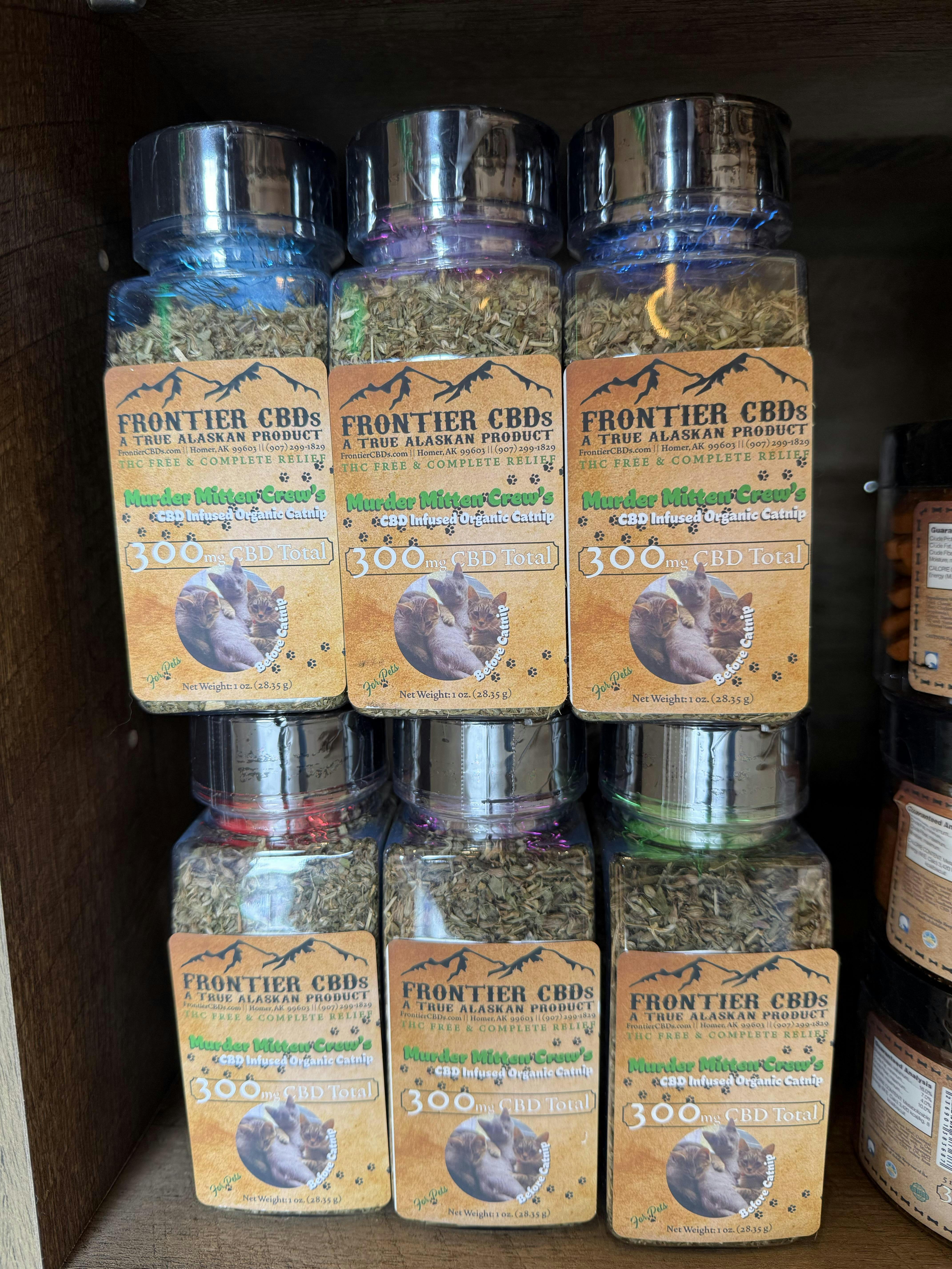 FCBD Murder Mitten Crew's Organic Catnip 300mg Total
