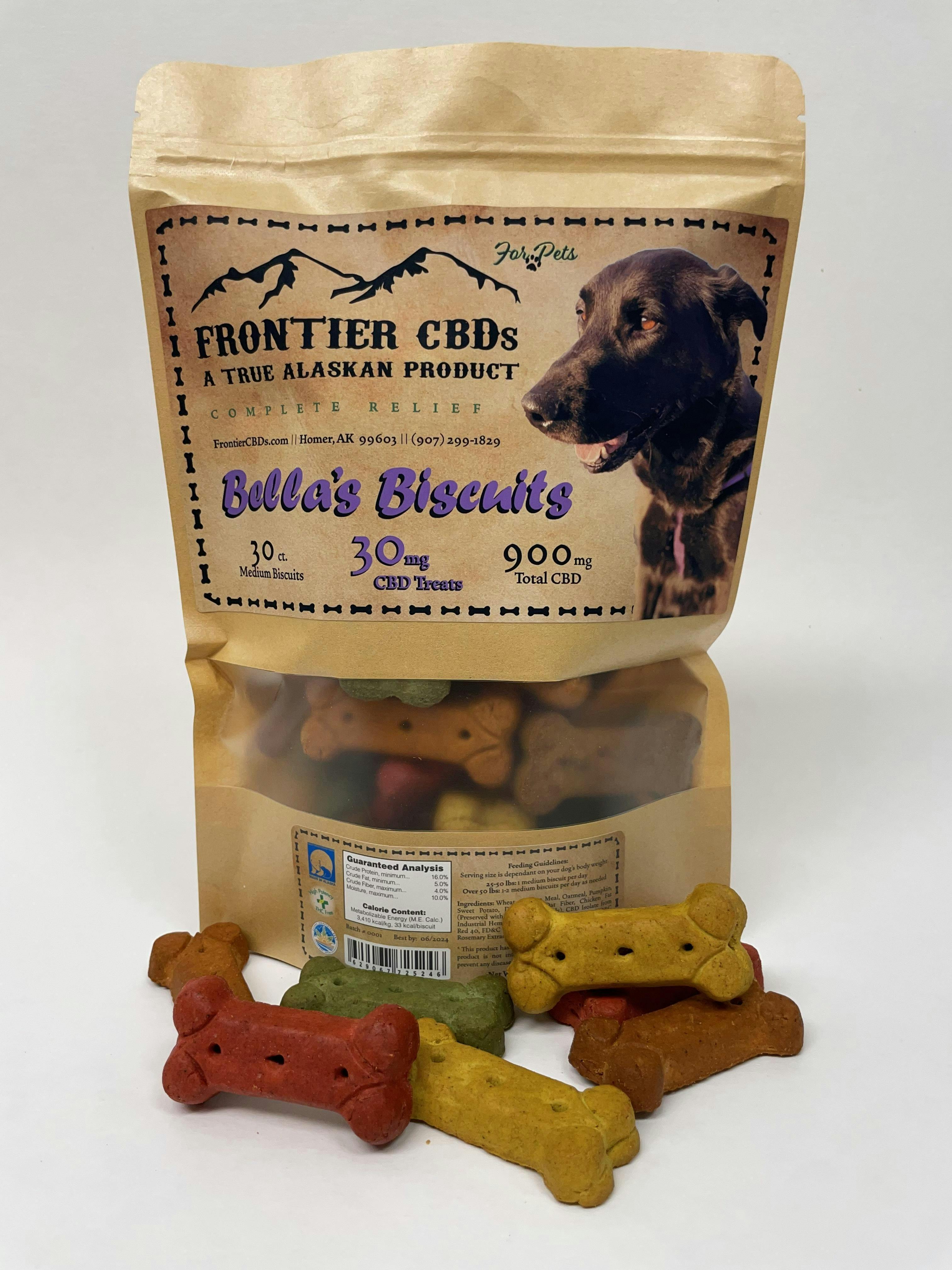 FCBD Bella's Biscuits 30CT 30MG (900MG Total)