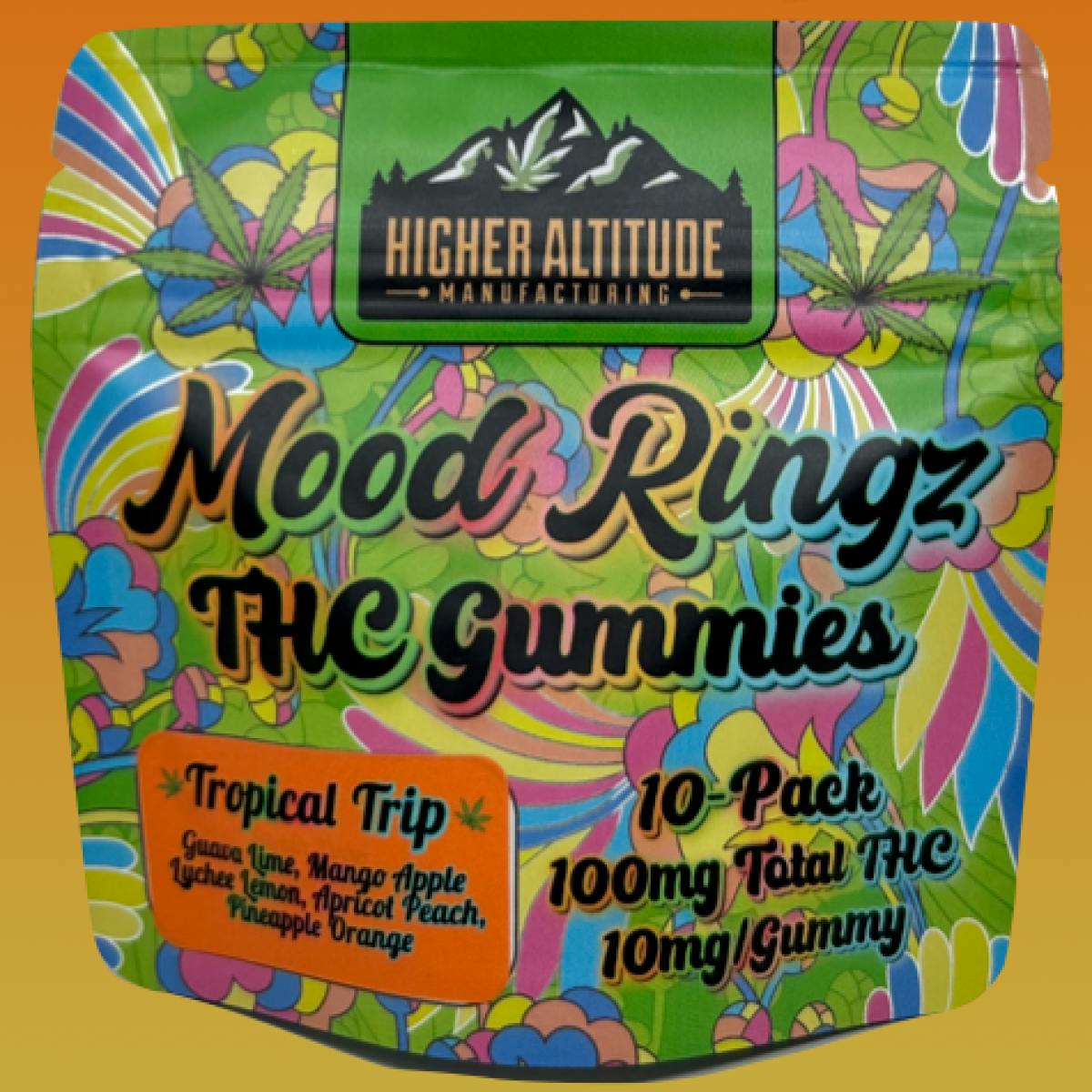 HA Mood Rings Tropical Trip Gummies