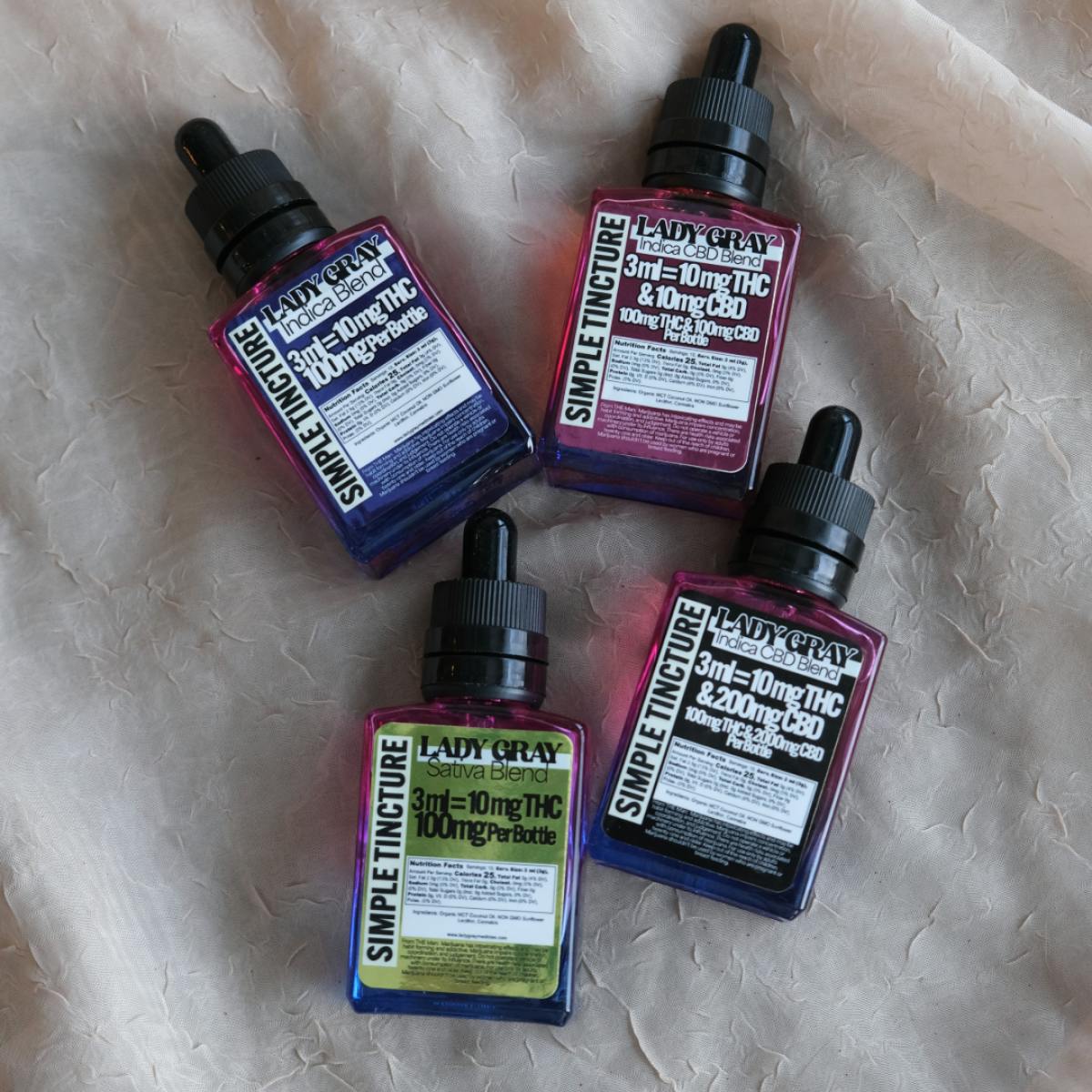 Lady Gray - Medibles - Simple Tinctures - Indica 1:1