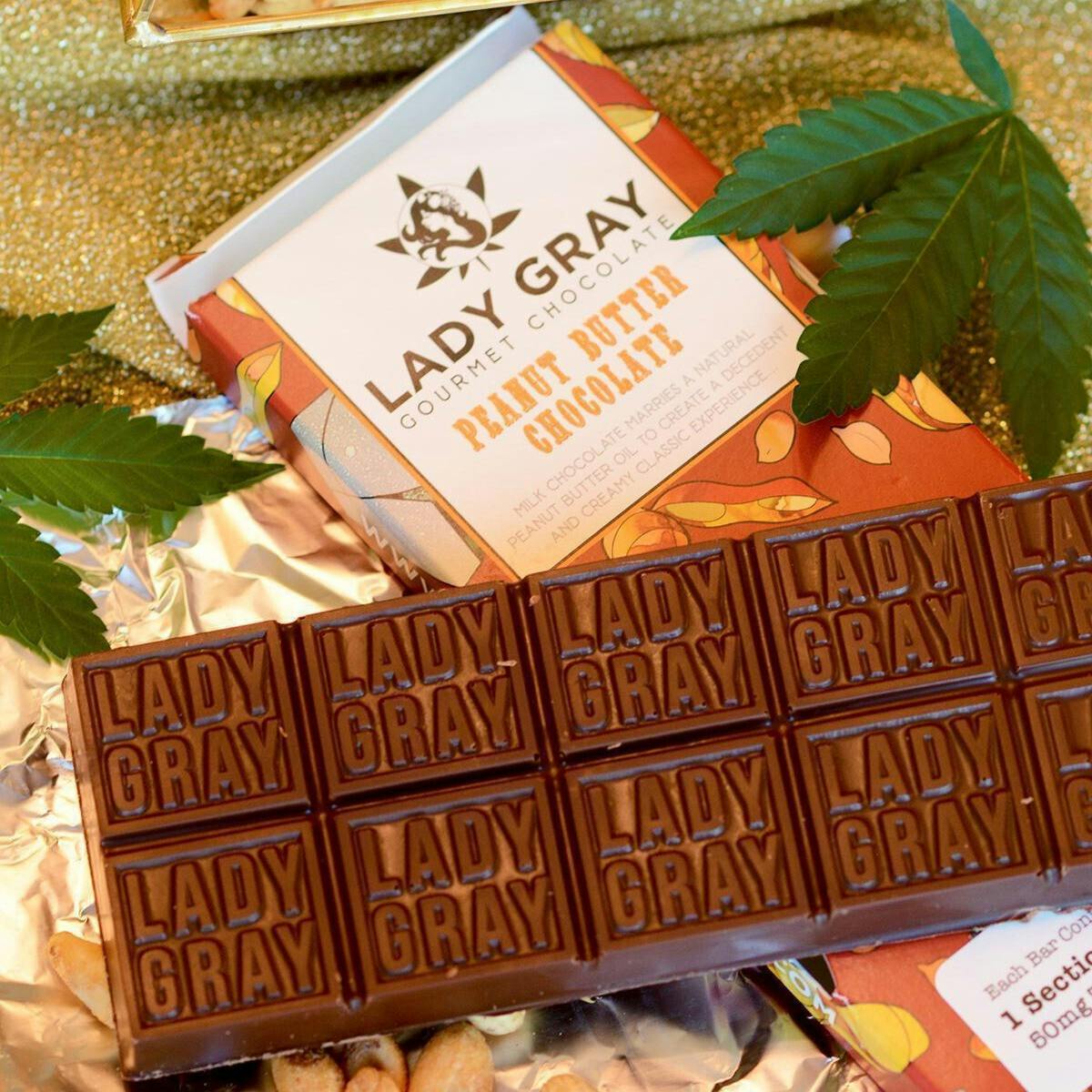Peanut Butter Chocolate Bar - 50mg